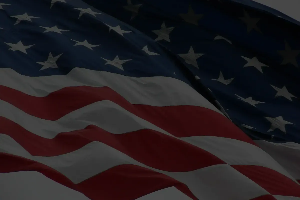American flag background